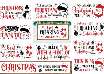 Christmas Sign Svg Bundle ,Christmas SVG Bundle Volume 3, Winter svg, Santa SVG, Holiday, Merry Christmas, Christmas Bundle, Funny Christmas Shirt, Cut File Cricut,CHRISTMAS MEGA BUNDLE, 260+ Designs, Heather Roberts