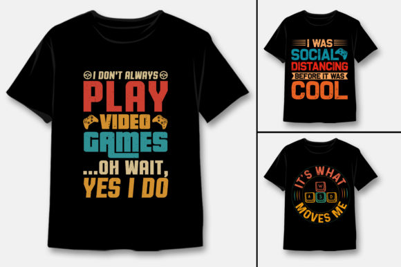 60 Vintage Retro Sunset T-Shirt Design Bundle