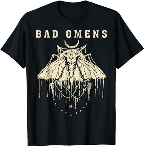 Vintage Moth Bad Omens Funny T-Shirt png file