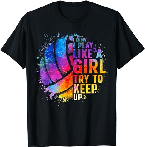 Volleyball For Teen Girls Women College Volleyball Lovers T-Shirt