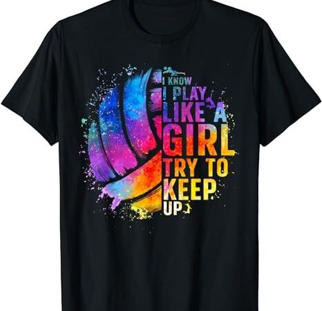 Volleyball for teen girls women college volleyball lovers t-shirt png file