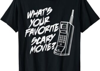 What’s Your Favorite Scary Movie Halloween Horror Movie T-Shirt PNG File