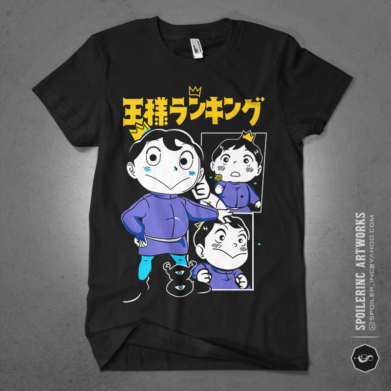 populer anime lover tshirt design bundle illustration part 16