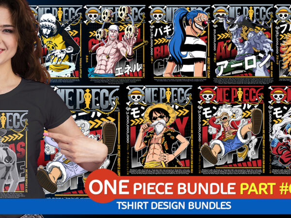 One piece luffy gear 5 sun god nika part# 08 tshirt design bundle