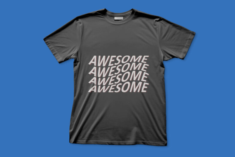 Awesome| T-shirt design for sale