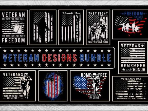 Veteran t-shirt design bundle, american veteran shirt designs bundle, veteran bundle, american veteran bundle, veteran shirt design for sale