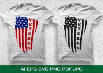 US Veteran Flag svg, American Veteran svg, American Veteran Illustration, US Veteran Illustration, Veteran US flag svg, US Veteran t shirt design, American veteran t shirt design, Veteran American svg,