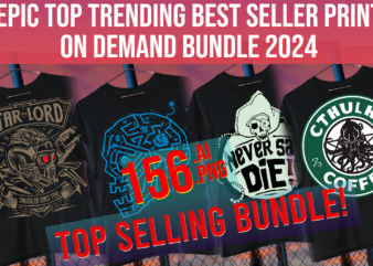 Epic top trending best seller print on demand passive income bundle 2024