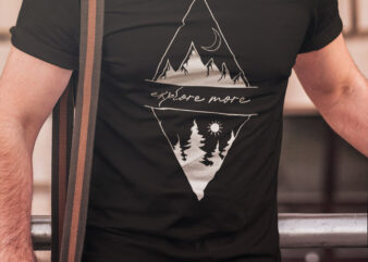 Explore more | Travel Lover t shirt design for sale