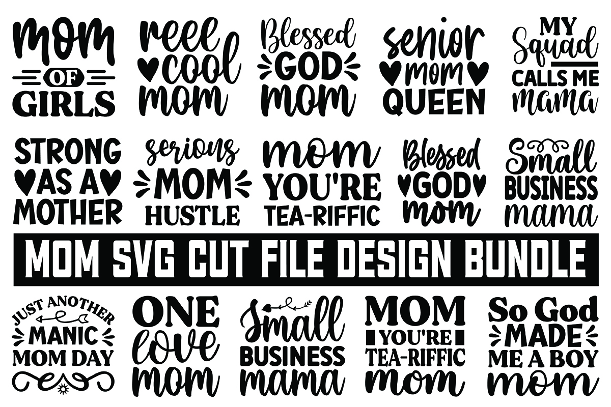 mom svg designs bundle - Buy t-shirt designs