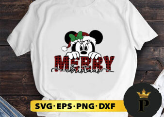 mickey merry christmas SVG, Merry Christmas SVG, Xmas SVG PNG DXF EPS