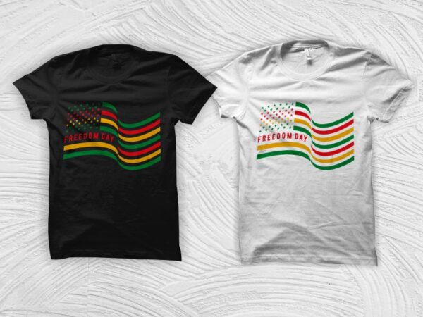 Juneteenth freedom day flag svg, juneteenth flag svg, juneteenth flag t shirt design, juneteenth svg, juneteenth png, juneteenth free-ish 1865 shirt design, black history month t shirt design, black african