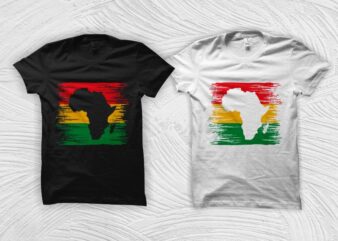 Africa map svg, Vintage africa map t shirt design, Juneteenth shirt design, Free – ish 1865 svg, juneteenth svg, black history month t shirt design, black african american svg, black