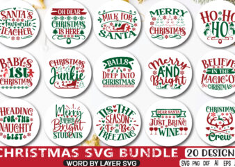 Christmas svg bundle