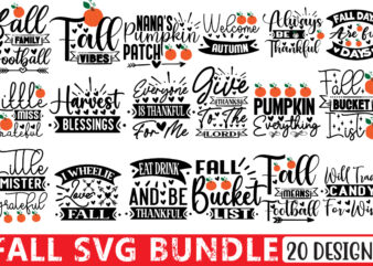 Fall svg bundle