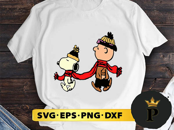 Snoopy and charlie brown christmas svg, merry christmas svg, xmas svg png dxf eps t shirt template vector