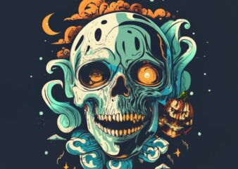 vector t-shirt design, Hollow Face for man Ghost halloween, photo, dark fantasy