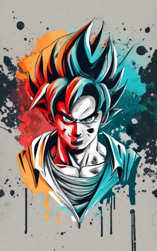 t-shirt design, “TYLER” Goku super PNG File