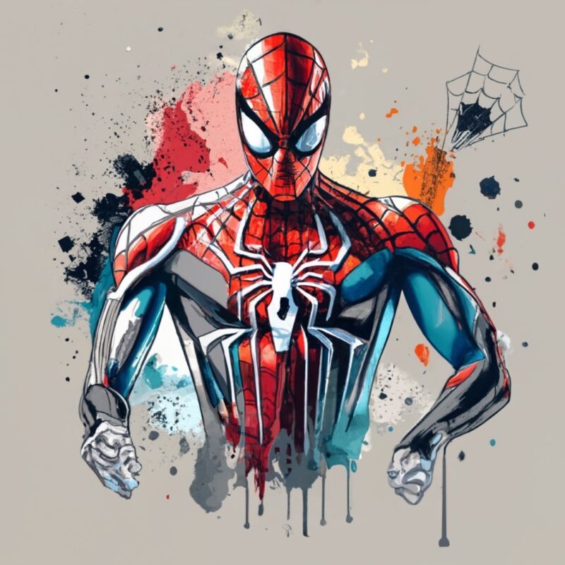 SPIDERMAN TSHIRT Logo PNG Vector (SVG) Free Download