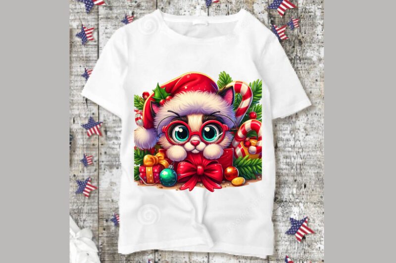 Christmas Peeking T-Shirt Bundle