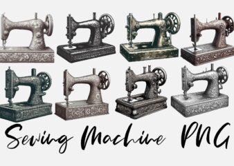 Sewing Machine PNG Sublimation