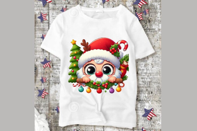 Christmas Peeking Sublimation