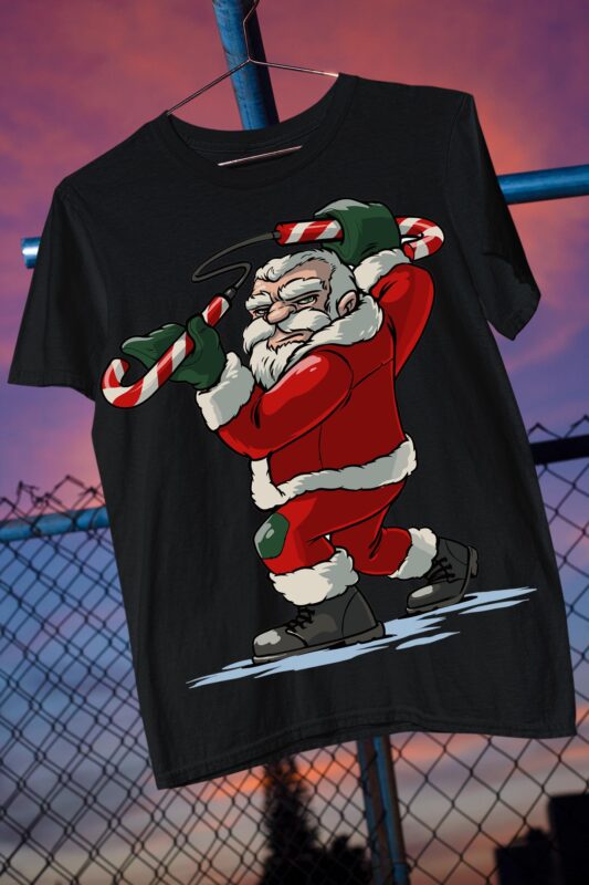 End of Year 2024 Christmas Mixed Bundle Funny Santa Pint on Demand Bundle Design