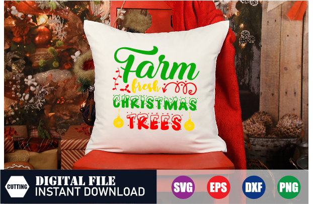 Farm fresh Christmas Trees T-shirt Design, Farm fresh, Christmas Trees, Christmas Trees T-shirt, Christmas Svg, t-shirts, t-shirts women’s