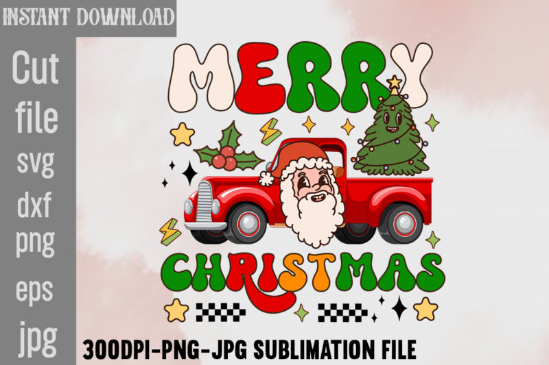 Retro Christmas PNG Sublimation Bundle,20 Designs,on Sell Design,Big Sell Design,Png Bundle,Christmas T-shirt Designs