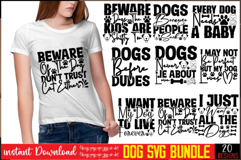 Dog T-shirt Designs Bundle,240 Designs,Big Sell Designs,On sell Designs,Dog SVG Cut file,240 Designs,Big Sell Designs,SVG bundle for Cricut,