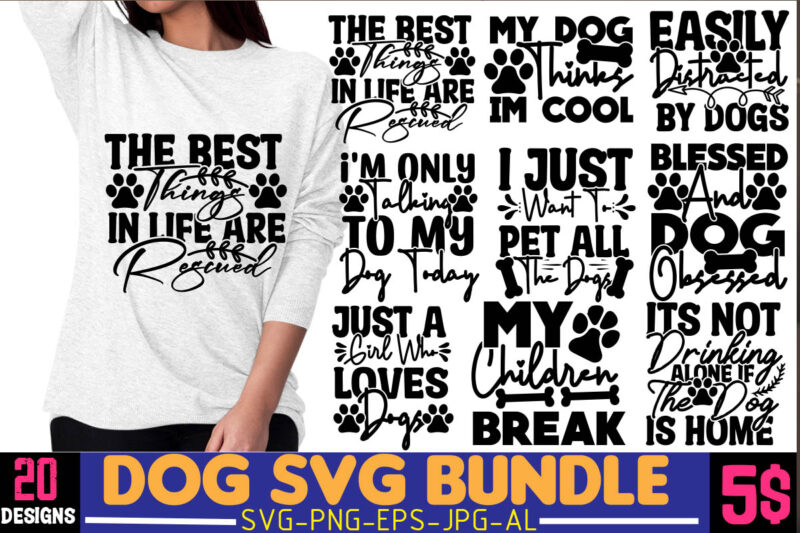 Dog T-shirt Designs Bundle,240 Designs,Big Sell Designs,On sell Designs,Dog SVG Cut file,240 Designs,Big Sell Designs,SVG bundle for Cricut,