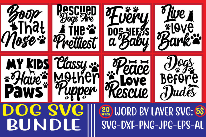 Dog T-shirt Designs Bundle,240 Designs,Big Sell Designs,On sell Designs,Dog SVG Cut file,240 Designs,Big Sell Designs,SVG bundle for Cricut,