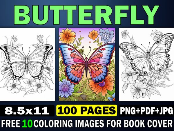 Butterfly coloring pages for adults 1 t shirt template
