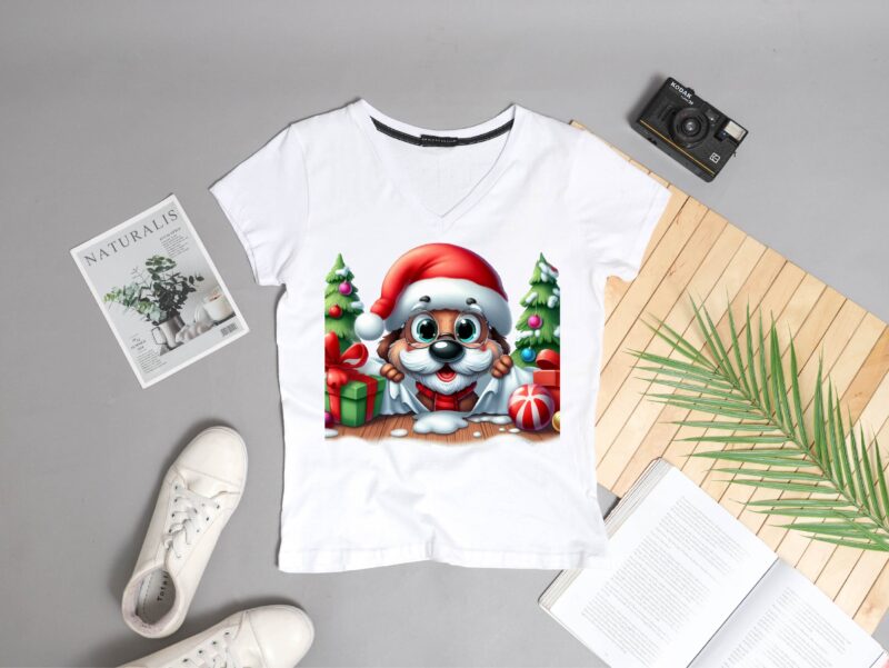 Christmas Peeking t-shirt Bundle