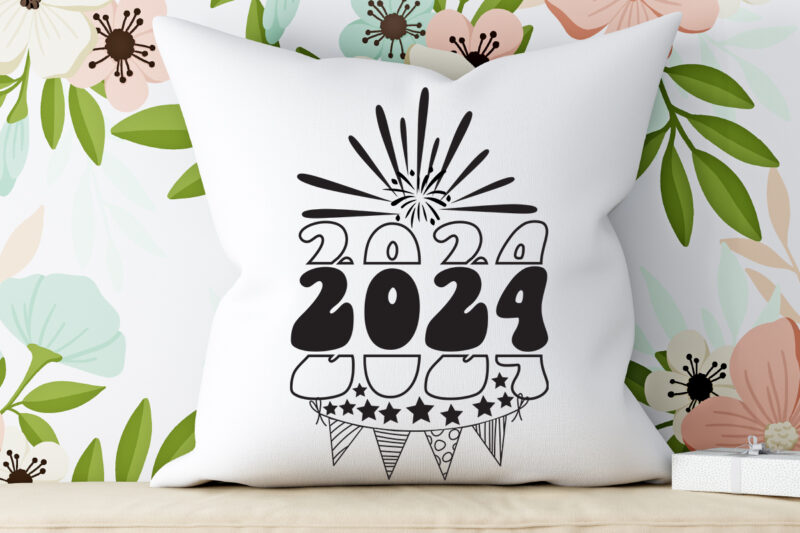 Happy New Year SVG Bundle 2024, Happy New Year 2024 All Subject Design , Happy New Year Bundle .
