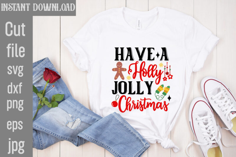 Christmas T-shirt Bundle , On sell Designs, Big Sell Designs,Christmas Vector T-Shirt Design , Santa Vector T-Shir