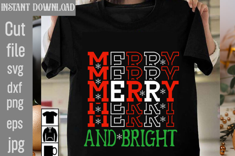 Christmas T-shirt Bundle , On sell Designs, Big Sell Designs,Christmas Vector T-Shirt Design , Santa Vector T-Shir