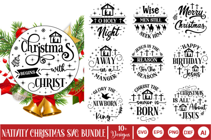 Christmas T-Shirt Bundle, Christmas Mega Bundle, Christmas T-Shirt Mega Bundle,