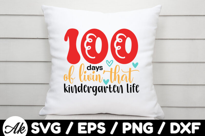 100 Days Of School SVG Bundle