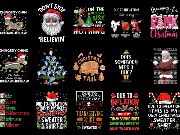 15 christmas shirt designs bundle for commercial use part 18, christmas t-shirt, christmas png file, christmas digital file, christmas gift,