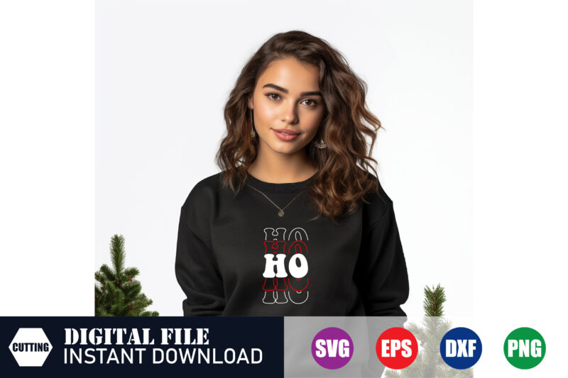 Ho Svg, Ho T-shirt, Christmas Ho, Christmas 2023, Christmas Svg, Festive Season, Happy Holidays, Christmas Traditions, tshirts, svg design