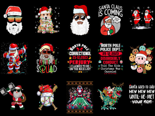 15 christmas shirt designs bundle for commercial use part 42, christmas t-shirt, christmas png file, christmas digital file, christmas gift,