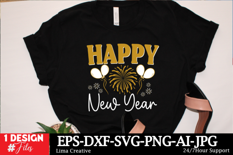 New Year SVG Bundle ,SVG Cut File ,New Year Sublimation, Happy New Year SVG Design,New Year Sublimation PNG