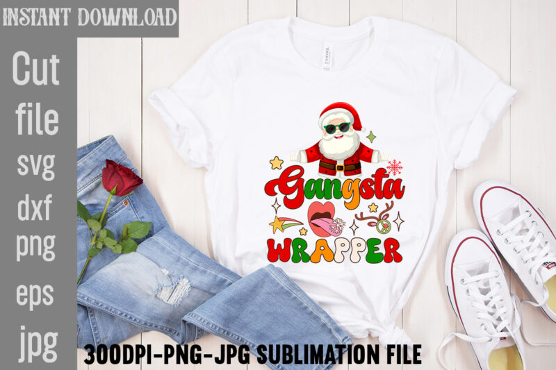 Retro Christmas PNG Sublimation Bundle,20 Designs,on Sell Design,Big Sell Design,Png Bundle,Christmas T-shirt Designs