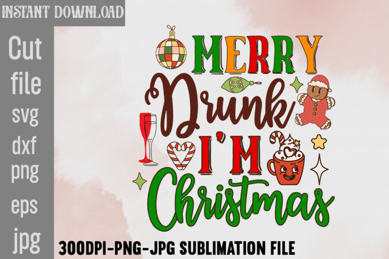 Retro Christmas PNG Sublimation Bundle,20 Designs,on Sell Design,Big Sell Design,Png Bundle,Christmas T-shirt Designs