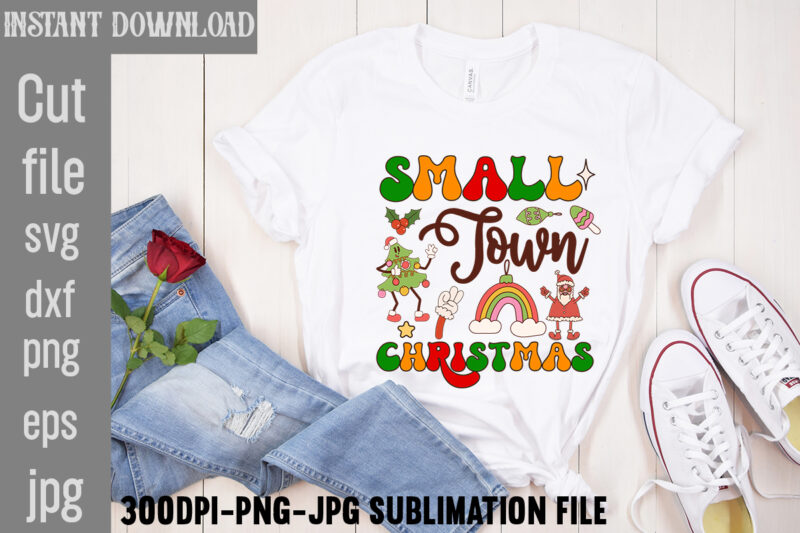 Retro Christmas PNG Sublimation Bundle,20 Designs,on Sell Design,Big Sell Design,Png Bundle,Christmas T-shirt Designs