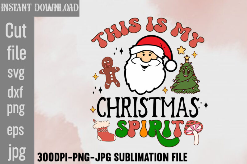 Retro Christmas PNG Sublimation Bundle,20 Designs,on Sell Design,Big Sell Design,Png Bundle,Christmas T-shirt Designs