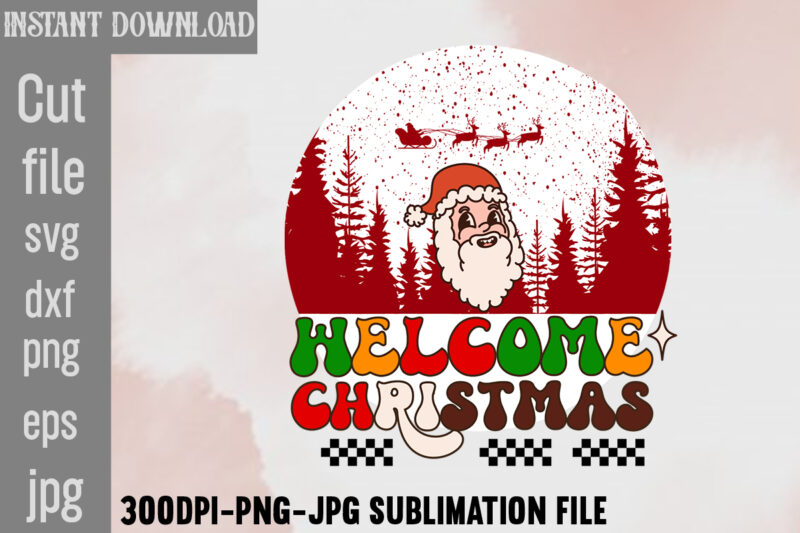 Retro Christmas PNG Sublimation Bundle,20 Designs,on Sell Design,Big Sell Design,Png Bundle,Christmas T-shirt Designs