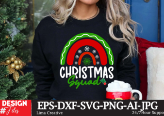 Christmas Squad T-shirt Design ,Christmas T-shirt Design