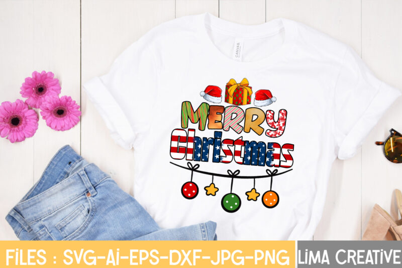 Merry Christmas Sublimation PNG,Christmas Sublimation Design